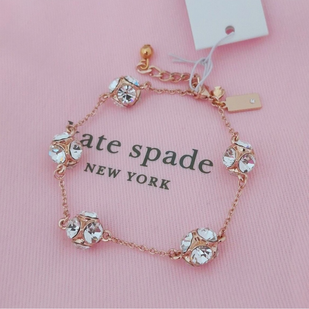 NWT Kate Spade LADY MARMALADE BRACELET ROSE GOLD w Dust Bag